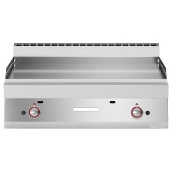 G65/PL10T-N (25) Gas Grillplatte, EXTRA BREIT glatt